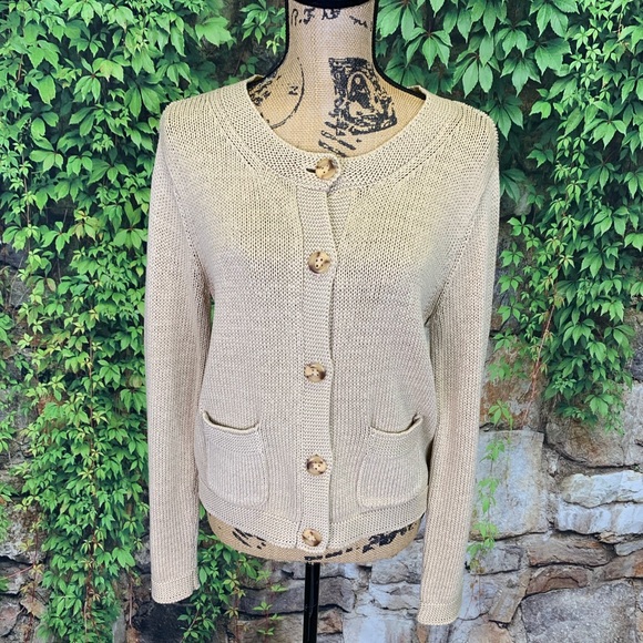 Talbots Sweaters - TALBOTS Smooth Knit Cardigan, M